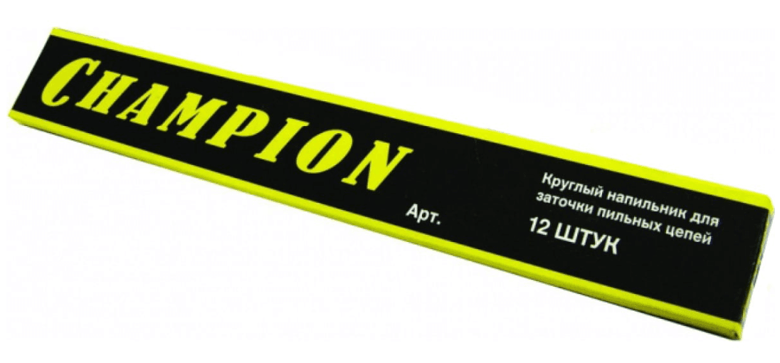 CHAMPION C8004 Напильник круглый 5,2 (12 шт)