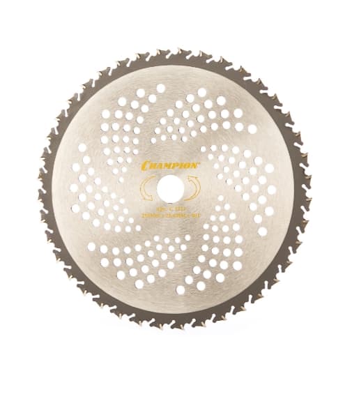 CHAMPION C5121 Диск (фреза) для бензотриммера, с зубцами из твердого сплава Anti-kick 40/255/25,4