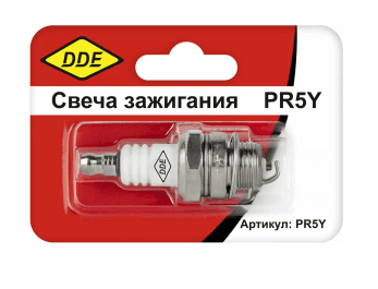 DDE Свеча зажигания PR5Y (Champion RCJ6Y, Bosch WSR5F, NGK BPMR8A)