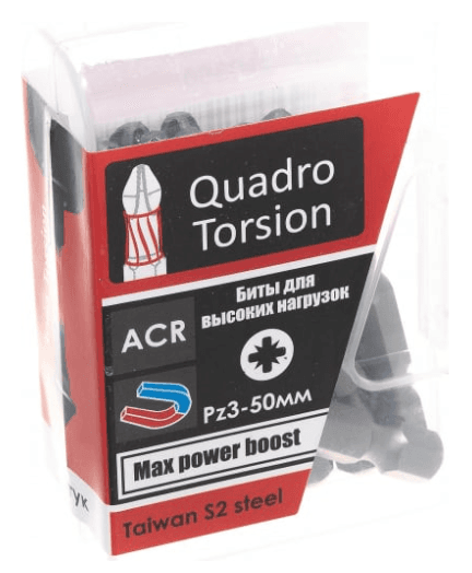 Бита Pz3, 50 мм Quadro Torsion 420350 (1шт)