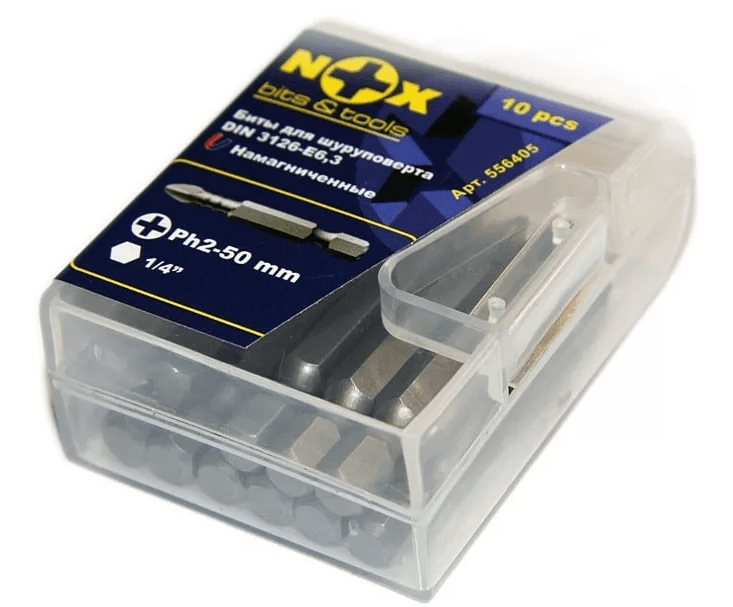 Бита под конфирмат hex (3х25мм) NOX