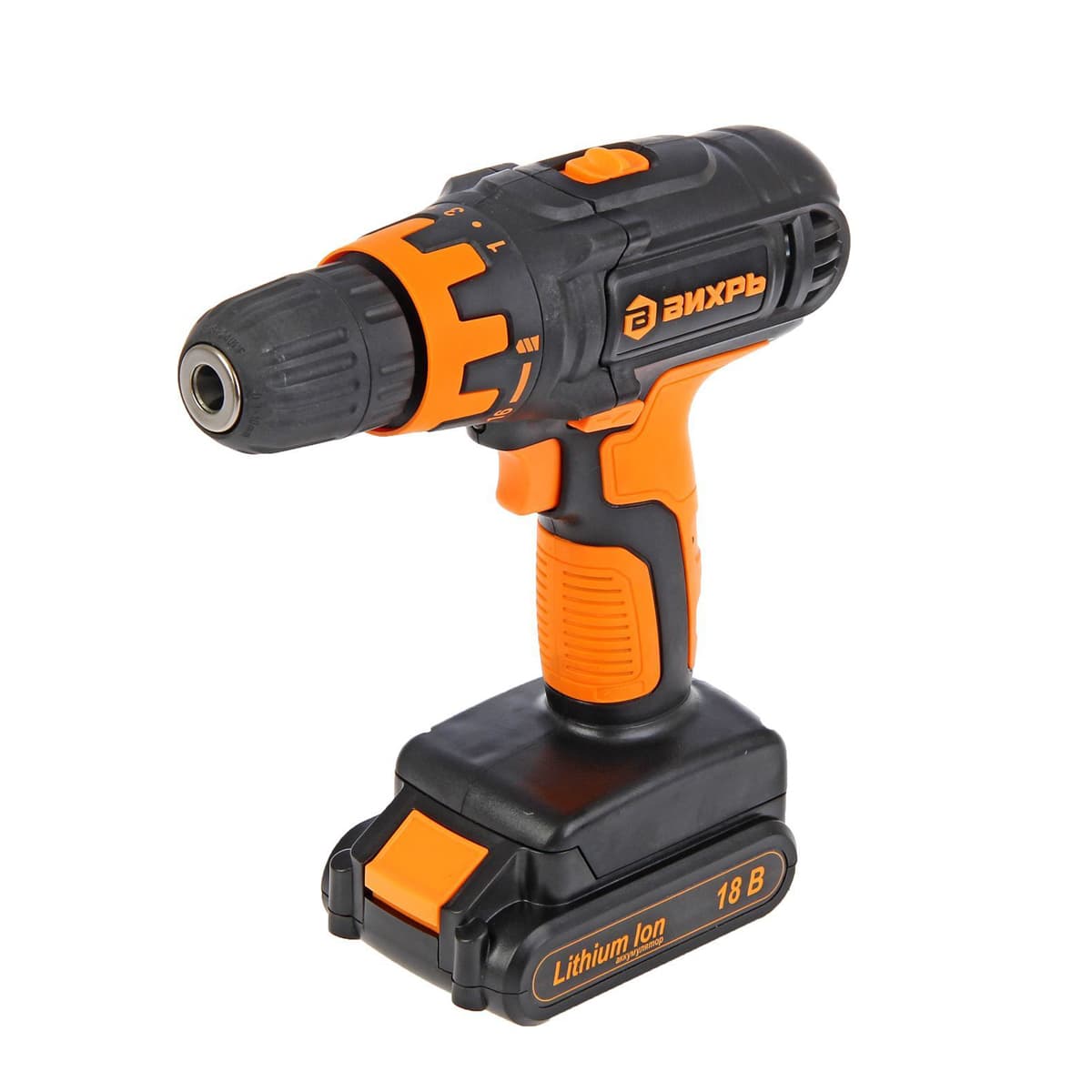 Дрель-шуруповерт ВИХРЬ ДА-18Л-2К 72/14/9 2