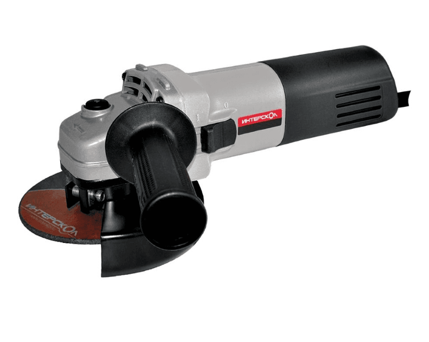 Угловая шлифмашина ИНТЕРСКОЛ УШМ-125/1200 (125мм, 1200Вт, 11000об/мин, 1,65кг, коробка)