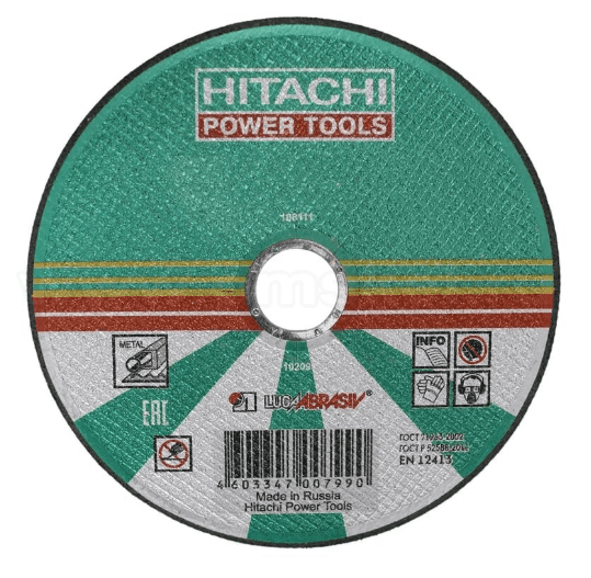 Круг отрезной по металлу Hikoki, 180х2.5х22 мм