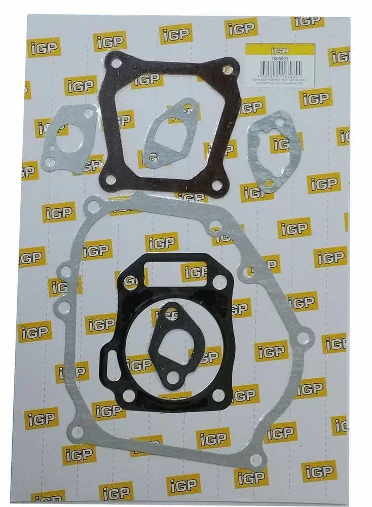 Прокладки комплект 168F (GX160,200), с металлической прокладкой ГБЦ CHAMPION (IGP) 1500023